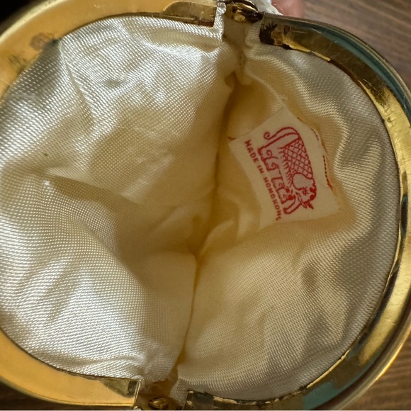 Walborg White Beaded Clutch and Wristlet Set - Picture 12 of 13